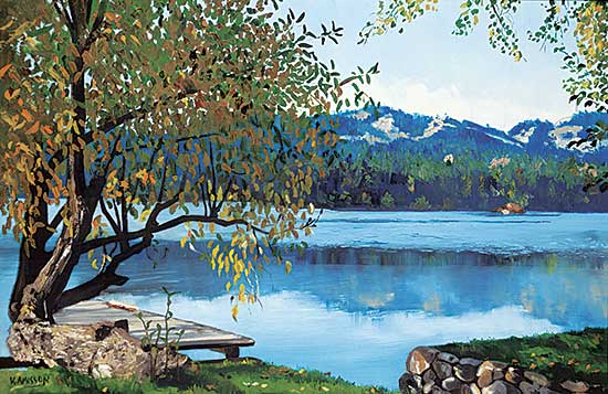 #2038 ~ Amisson - Untitled - Lake View