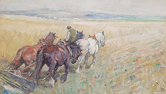 #2048 ~ Baird - Harvesting in Sussex