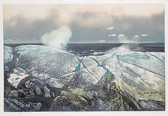 #2054 ~ Bartram - March Ice #2, Nova Scotia  #11/50