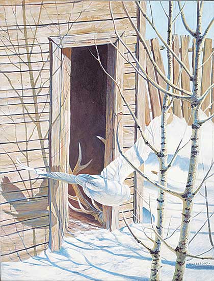#2059 ~ Berg - Untitled - Owl Hunting