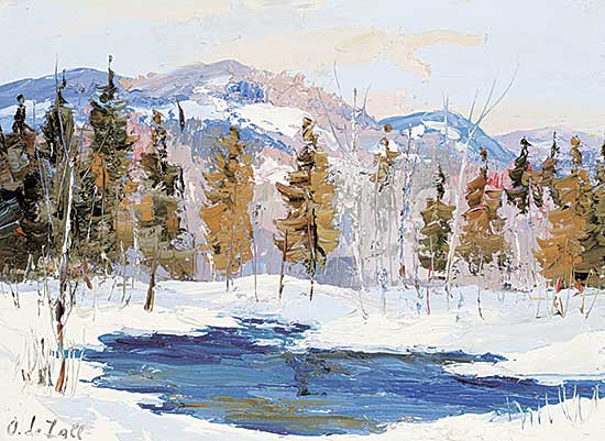 #2100 ~ de Lall - Laurentian Landscape