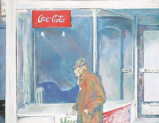 #2126 ~ Francis - Untitled - Passing the Corner Store