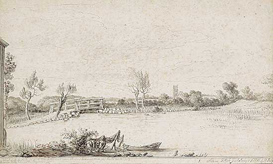 #2129 ~ Geilstorys - Untitled - Fishing Above the Bridge