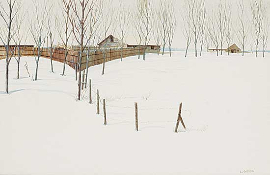#2131 ~ Gibbs - Untitled - The Quiet of Winter