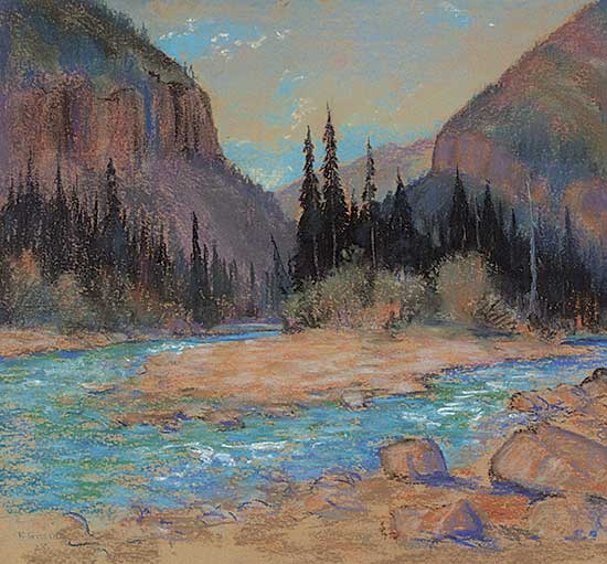 #2132 ~ Gissing - Untitled - Mountain Stream
