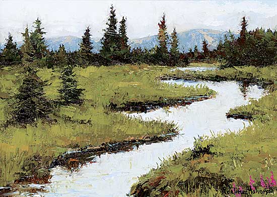 #2155 ~ Halvorson - Meadering Stream
