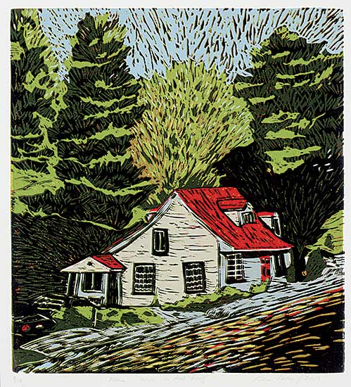 #2268 ~ Nedin - House with a Red Roof  #9/18