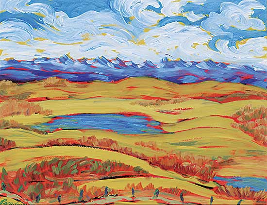 #2285 ~ Perodeau - Untitled - Foothills Sky