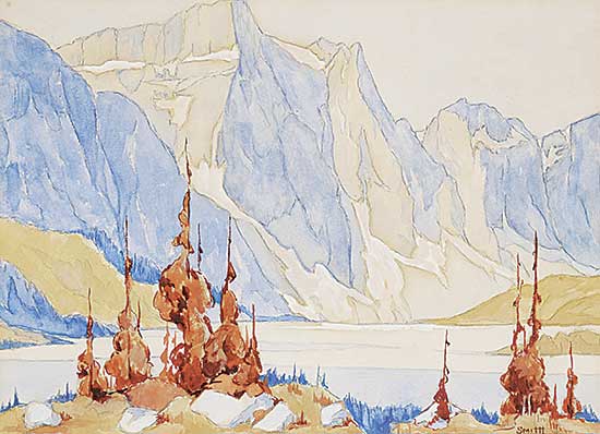 #2361 ~ Smith - Untitled - Snow Melting in the Mountains