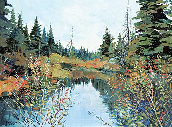 #2397 ~ Vest - Untitled - Quiet Stream