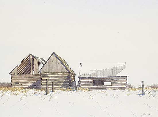 #2409 ~ Webster - Untitled - The Old Storage Sheds