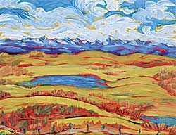 #2285 ~ Perodeau - Untitled - Foothills Sky #2285 ~ Perodeau - Untitled - Foothills Sky