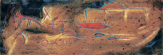 #22 ~ Cardinal-Schubert - Untitled - The Travelers