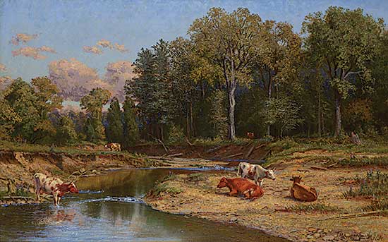 #89 ~ Martin - Cattle by the Stream