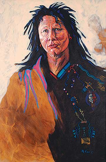 #96 ~ McCue - Untitled - Portrait of a Woman