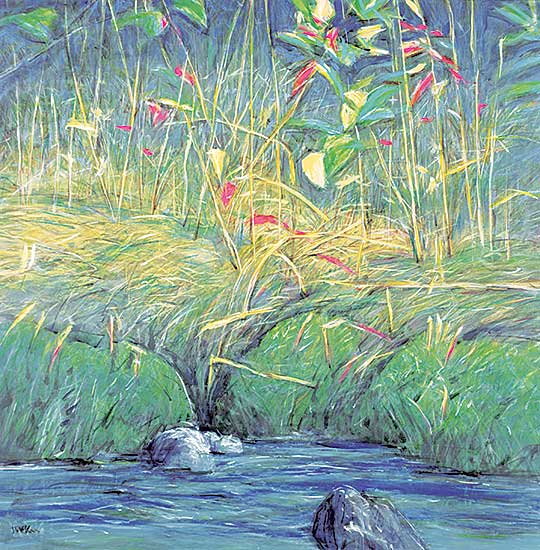 #99 ~ McKee - Untitled - Tangle on River's Edge