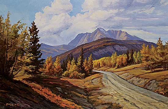 #103 ~ Moczorodynski - Untitled - Road to the Mountains