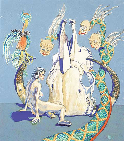 #106 ~ Nicoll - Untitled - Diana and the Elders