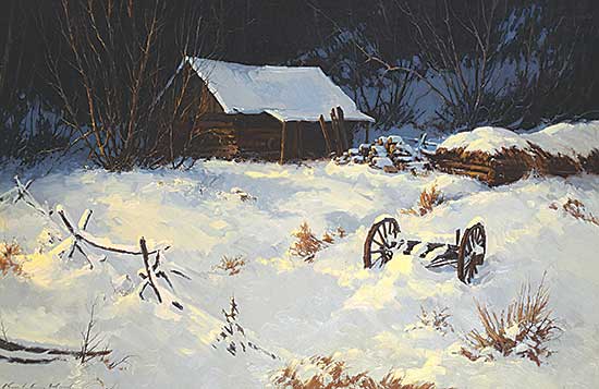 #145 ~ Wood - Fred's Cabin