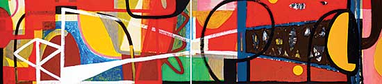 #215 ~ Dicey - Giotto's Table [Diptych]