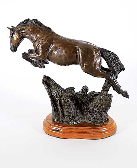 #311 ~ Ghiglieri - Untitled - Horse Jump  #1/15