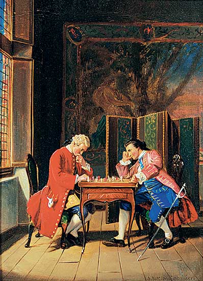 #313 ~ Meissonier - Checkmate