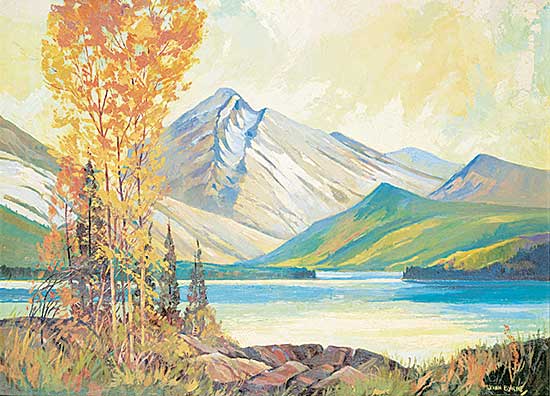 #411 ~ Byrne - Untitled - Springtime in the Rockies