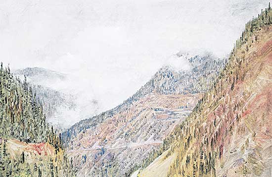 #428 ~ Fenton - Untitled - Kicking Horse Pass