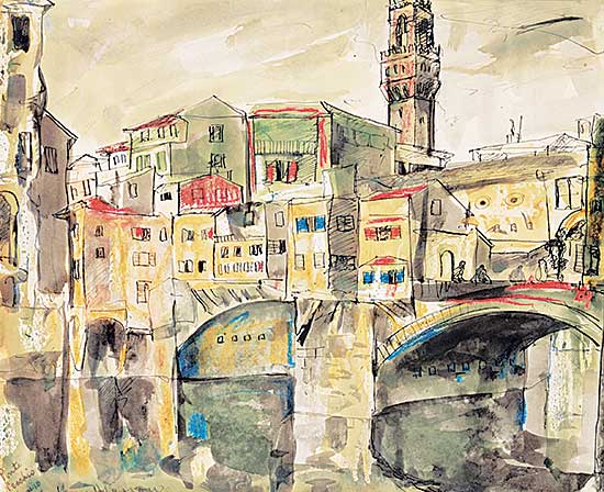 #458 ~ Masson - Ponte Veschio [sic.]