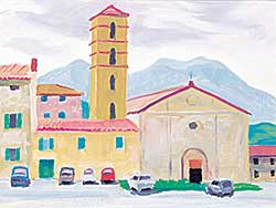 #93 ~ McCarthy - The Church at Sarteano