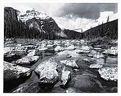 #480 ~ Richards - Untitled - River Rocks [Canadian Rockies Series]