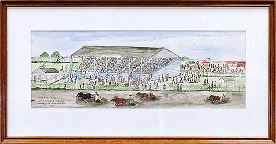 #1022 ~ McCaugherty - Chariot Races Lethbridge Rodeo