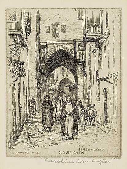 #2005 ~ Armington - Street of the Chain, Old Jerusalem
