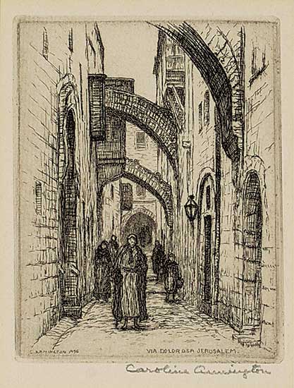 #2006 ~ Armington - Via Dolorosa, Jerusalem