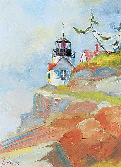 #2009 ~ Baker - Bass Harbour Light