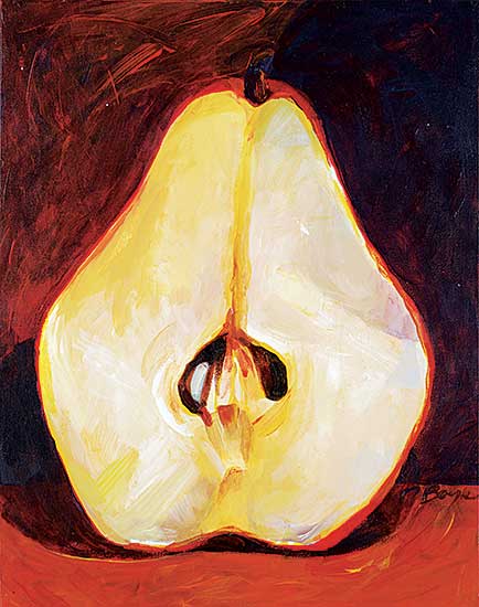 #2036 ~ Boyle - Untitled - Pear