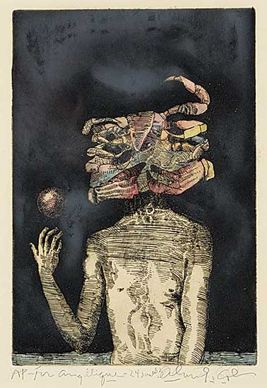 #2051 ~ Cober - Untitled - Crab Head  #A/P