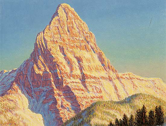 #2052 ~ Coleman - Mt. St. Nicholas - Study