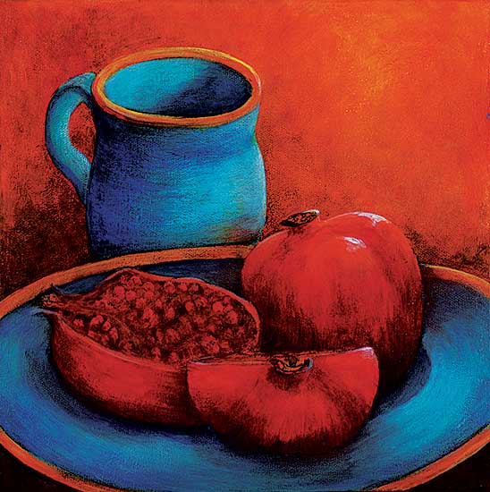 #2063 ~ Curran - Pause for a Pomegranate