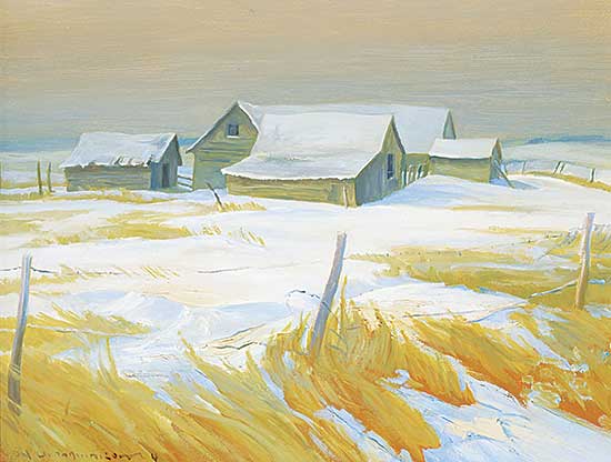 #2074 ~ de Grandmaison - February Evening