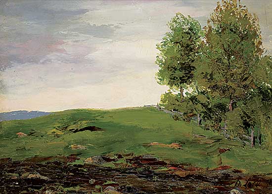 #2075 ~ de Lall - Laurentian Landscape