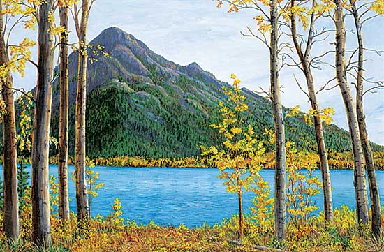 #2128 ~ Hall - Barrier Lake, Kananaskis Country