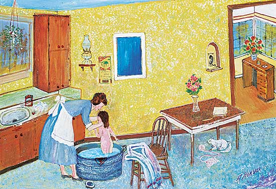 #2136 ~ Harbuz - Washing Baby