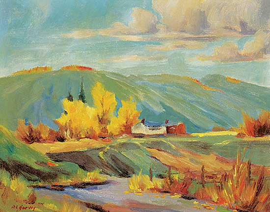#2141 ~ Harvey - Untitled - Fall Foothills