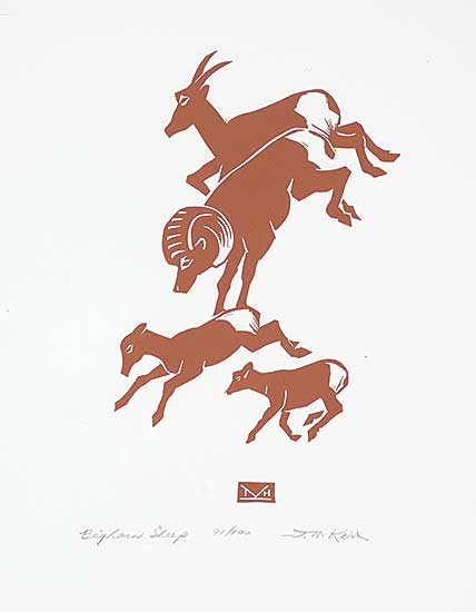 #2164 ~ Kerr - Bighorn Sheep