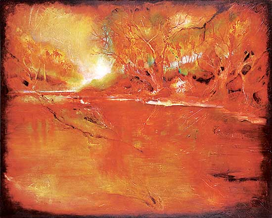 #2194 ~ Lobos - River Memory II