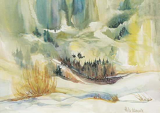 #2213 ~ Margolin - Untitled - Mountain Thaw