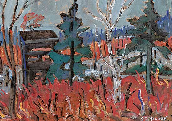 #2246 ~ Mooney - Untitled - Through the Trees
