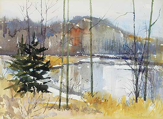 #2248 ~ Morin - Untitled - Winter River