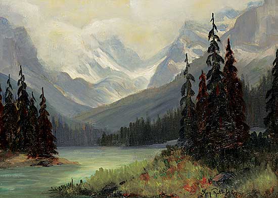 #2275 ~ Ratledge - Stormy Day - Whiteman's Pass